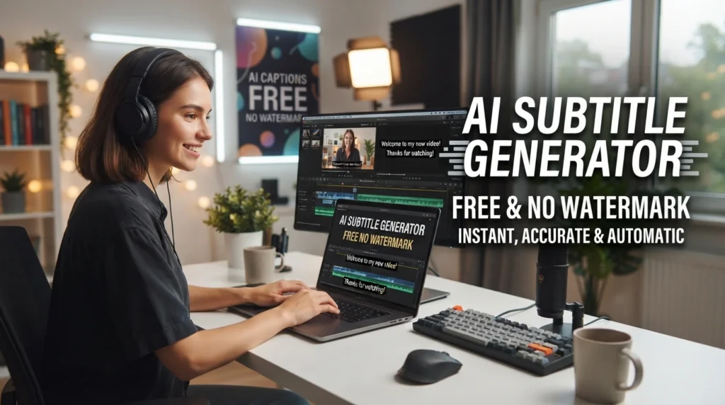 AI Subtitle Generator Free No Watermark: 9 Best Tools (2026)