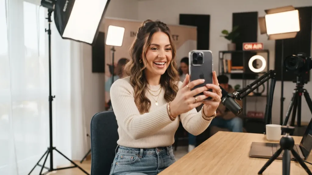 GIRL MAKE STORY INSTAGRAM WITH AI TOOLS