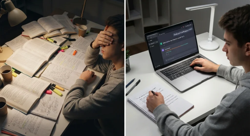active recall studying with chatgpt vs traditional notes