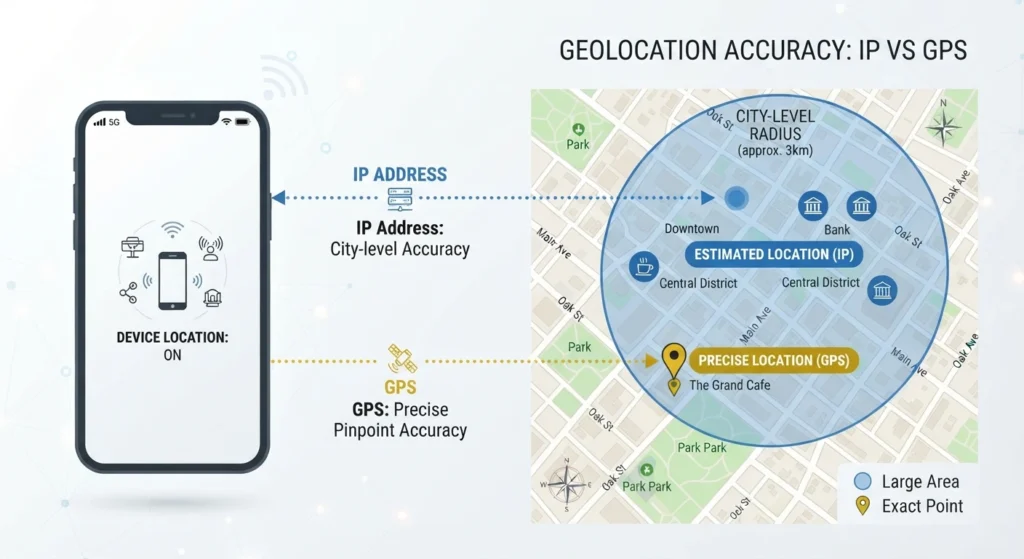 How does Grok know your location — IP address vs GPS explained