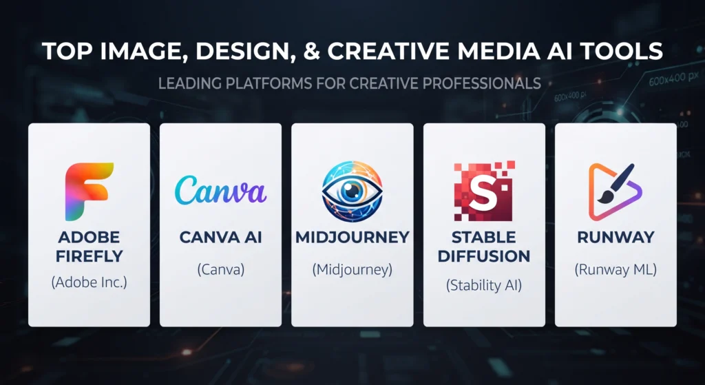Image, Design, & Creative Media AI Tools