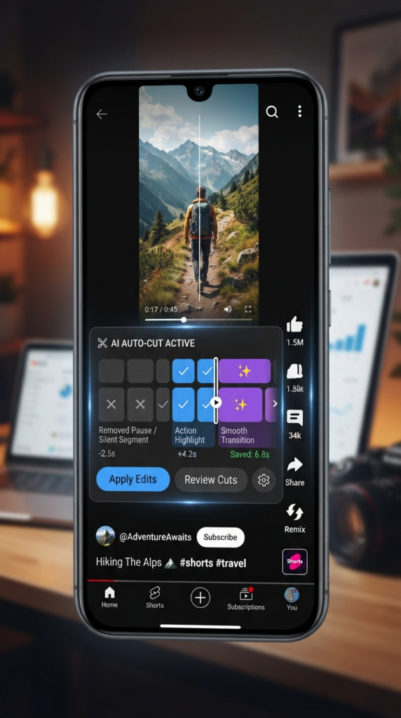 SCREEN SHOT THE BEST LOW-COST AI VIDEO EDITORS FOR YOUTUBERS IN 2026