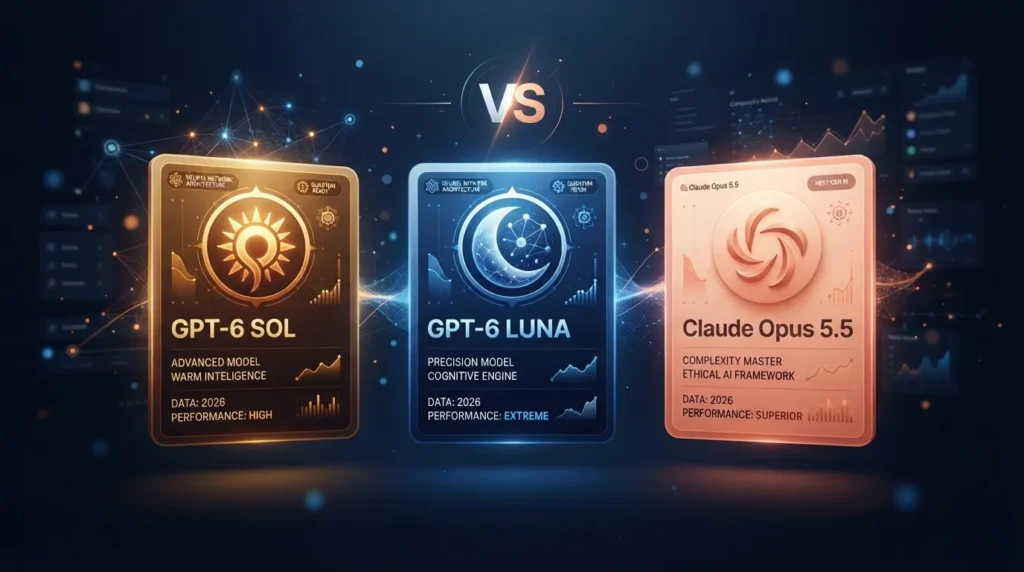 GPT-6 Sol vs GPT-6 Luna vs Claude Opus 5.5: Which AI Model Is Best