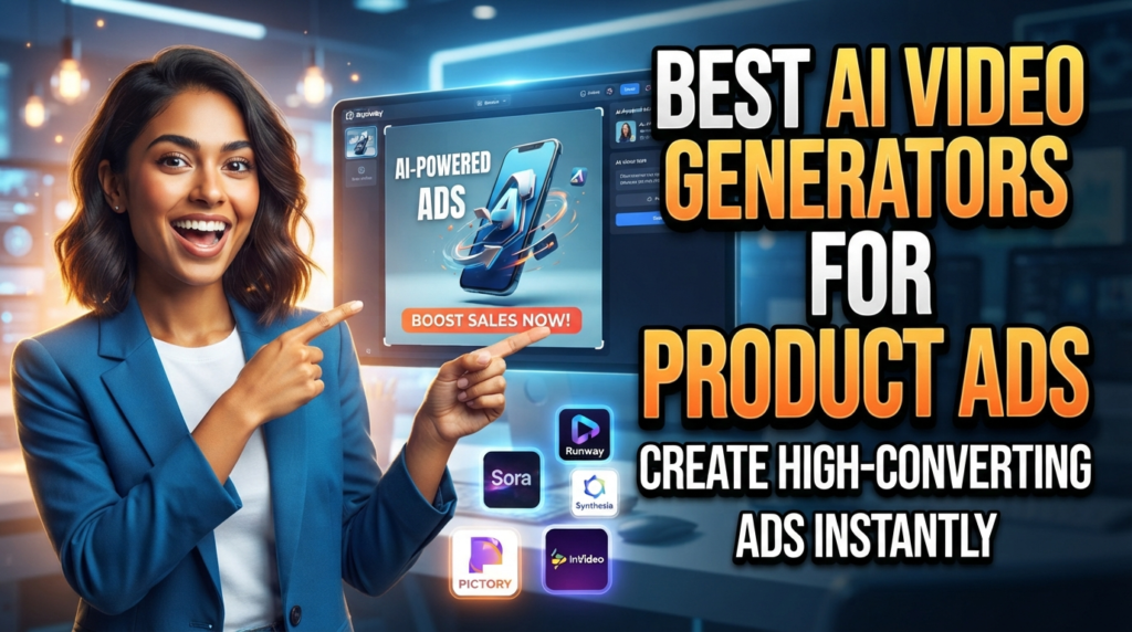 thumbnail article about : Best AI Video Generators for Product Ads