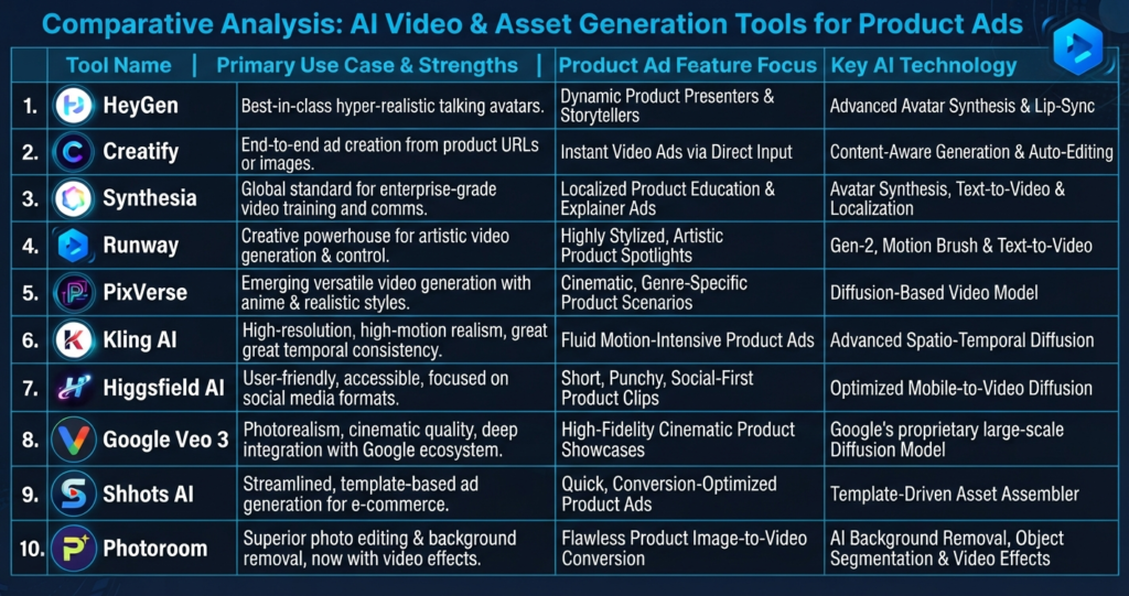 Best AI Video Generators for Product Ads in 2026 (Tested & Ranked)