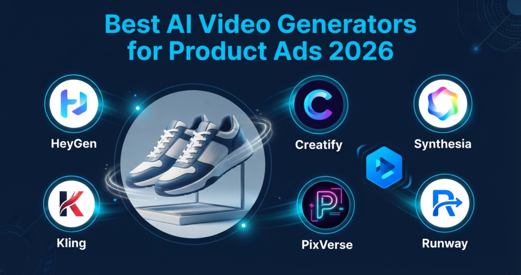 video ads of an article Best AI Video Generators for Product Ads in 2026 (Tested & Ranked)