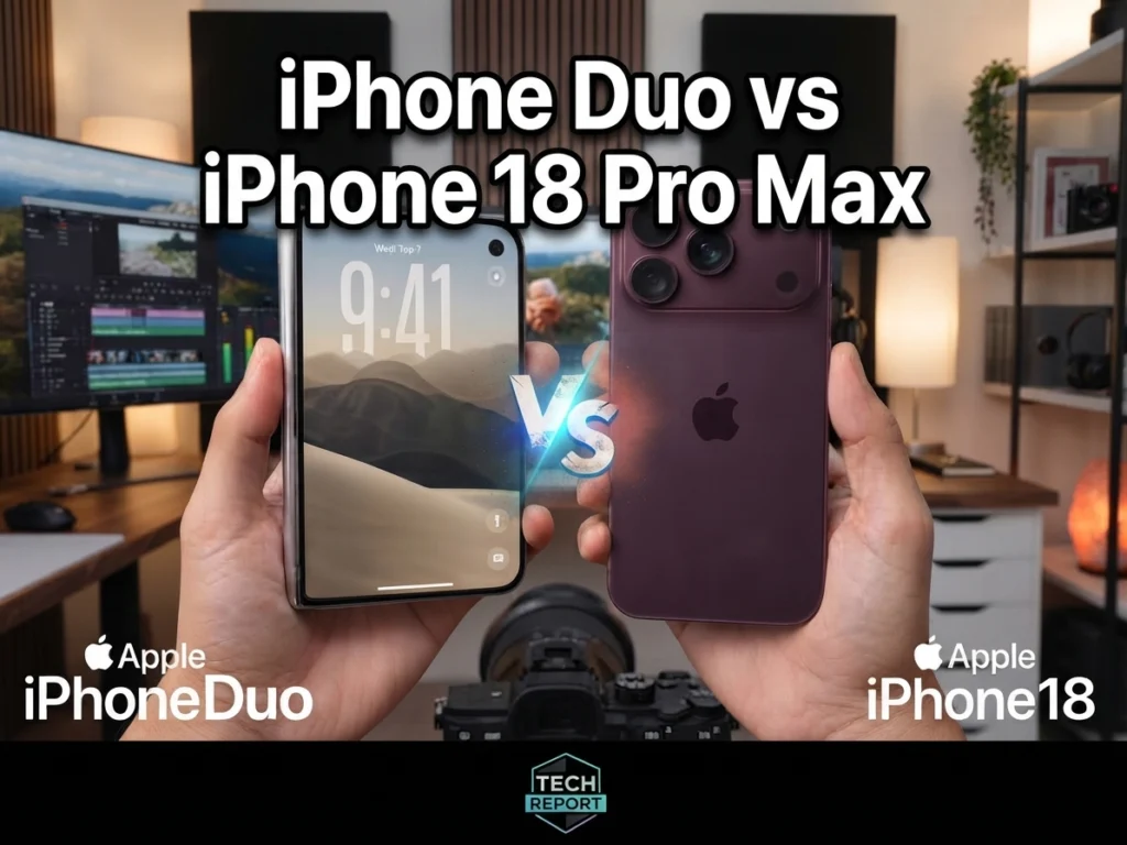 iPhone Duo vs iPhone 18 Pro Max