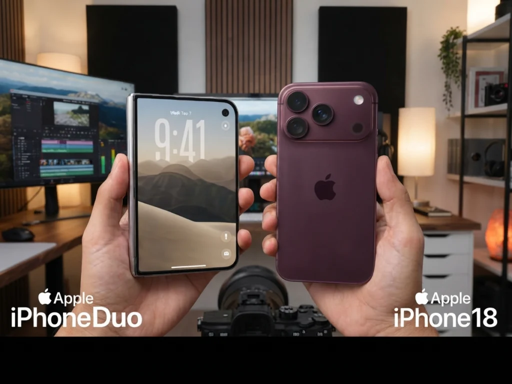 iPhone Duo vs iPhone 18 Pro Max