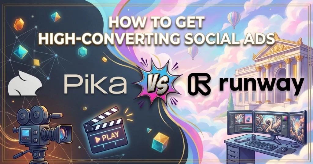 Runway vs Pika comparison for AI video ads