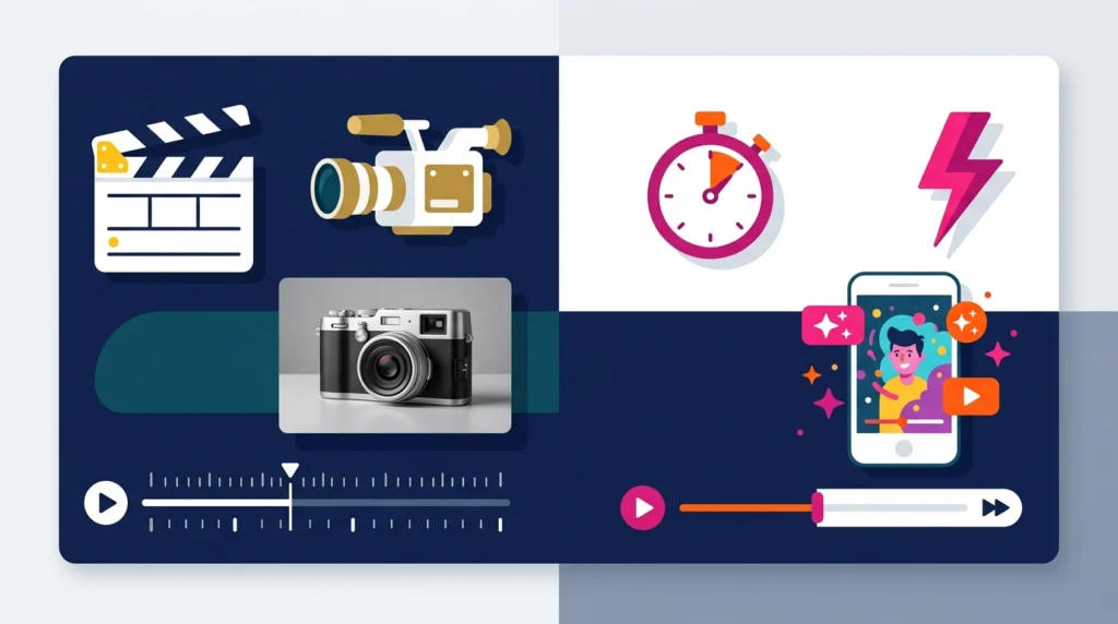 Side-by-side comparison of Runway and Pika for social ads: cinematic quality versus fast creative testing